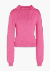 Marni - Ribbed wool turtleneck sweater - Pink - IT 40