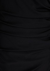 Marni - Ruched cady midi dress - Black - IT 36