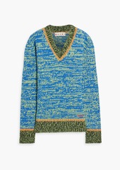 Marni - Space-dyed wool sweater - Green - IT 44