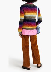 Marni - Striped intarsia-knit sweater - Yellow - IT 38