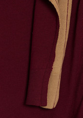 Marni - Two-tone wool cardigan - Purple - IT 36