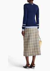 Marni - Wool and silk-blend sweater - Blue - IT 36