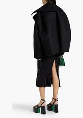 Marni - Wool-blend felt coat - Black - IT 42