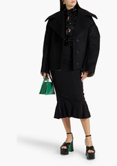 Marni - Wool-blend felt coat - Black - IT 42