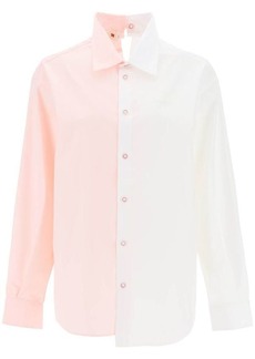 Marni asymmetrical two-tone shirt