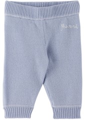 Marni Baby Blue Logo Lounge Pants