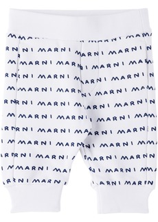 Marni Baby White Printed Sweatpants