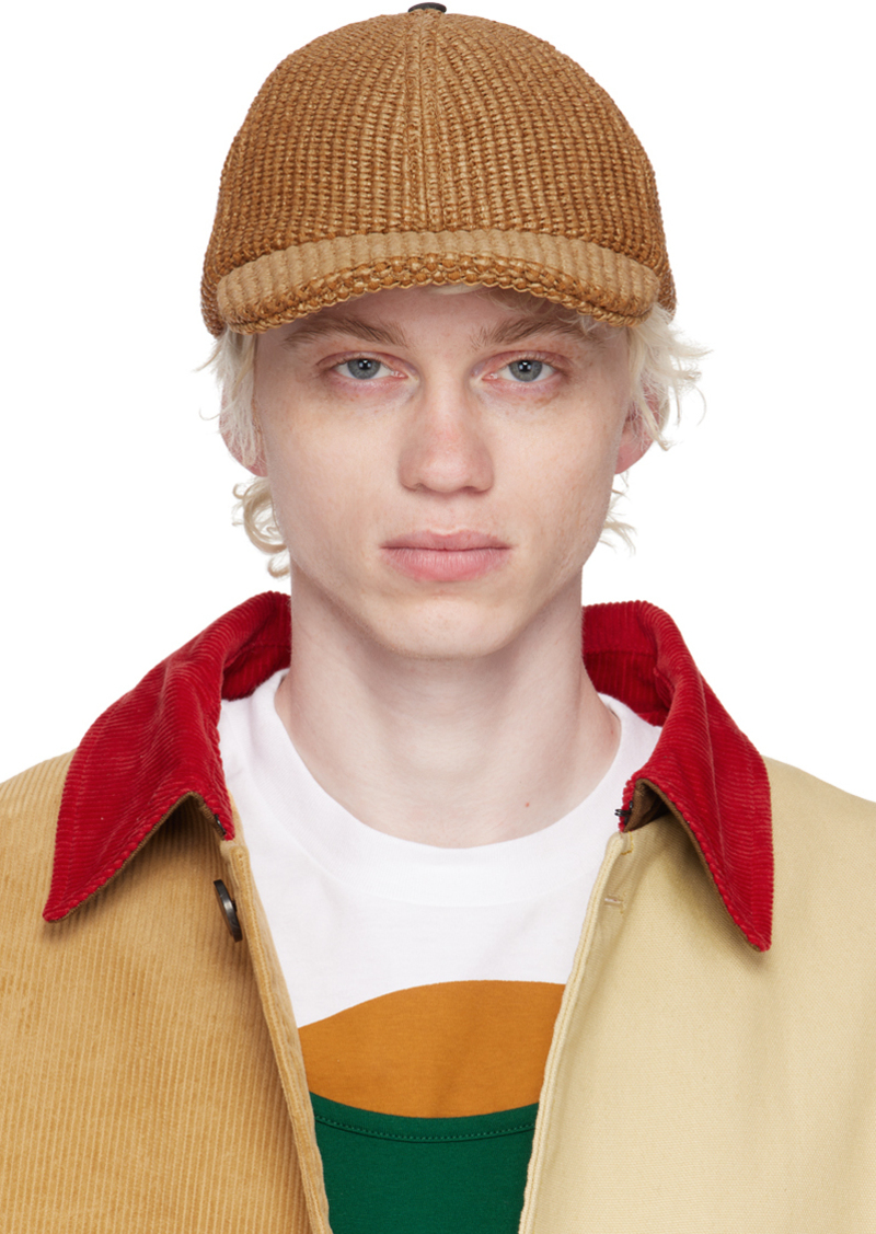 Marni Beige No Vacancy Inn Edition 6-Panel Cap