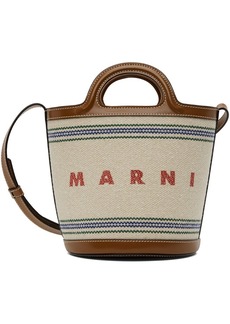 Marni Beige Small Tropicalia Bucket Bag