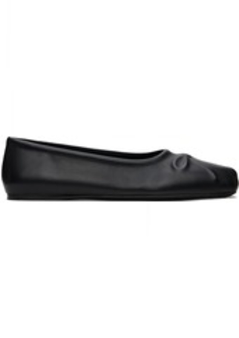 Marni Black Little Bow Ballerina Flats