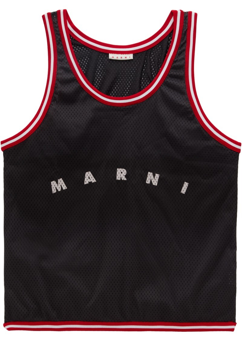 Marni Black Logo Tote