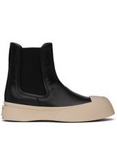 Marni Black Pablo Chelsea Boots