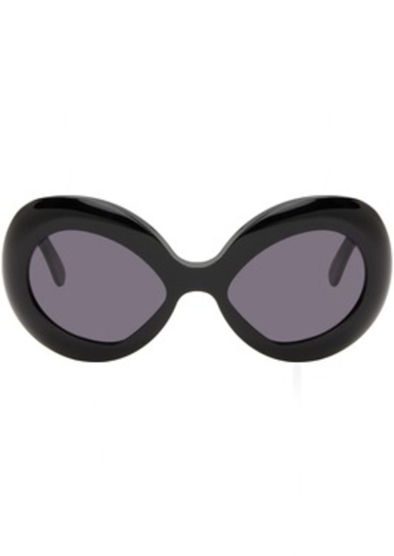 Marni Black RETROSUPERFUTURE Edition Lake Of Fire Sunglasses