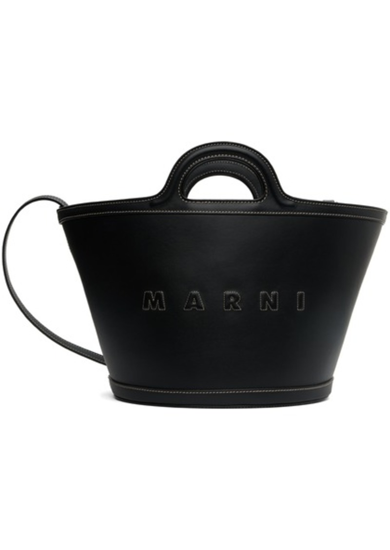 Marni Black Small Tropicalia Tote