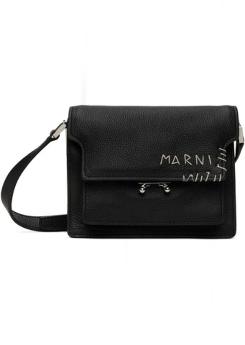 Marni Black Trunk Soft Mini Bag