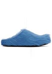 Marni Blue Fussbett Sabot Slippers