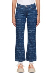 Marni Blue Megamarni Jeans