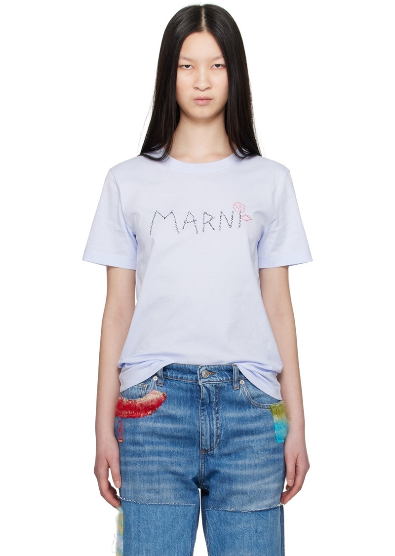 Marni Blue Mending T-Shirt