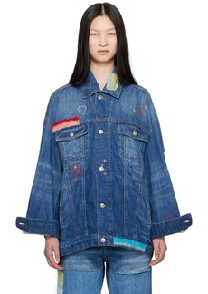 Marni Blue Oversized Denim Jacket