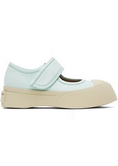 Marni Blue Pablo Mary Jane Ballerina Flats