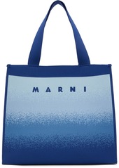 Marni Blue Shopping Tote