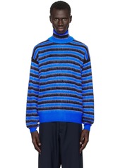 Marni Blue Striped Sweater