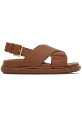 Marni Brown Fussbett Sandals