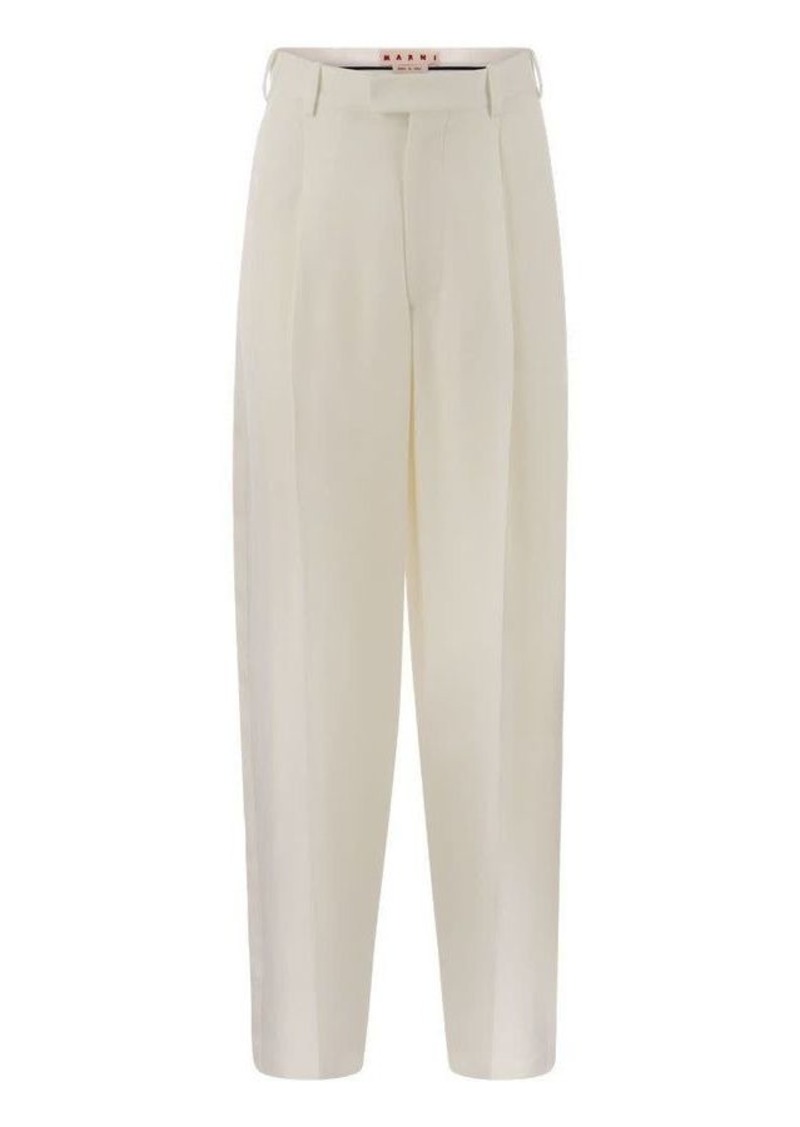 MARNI Cady tailored trousers