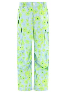 MARNI Cargo trousers with parade print