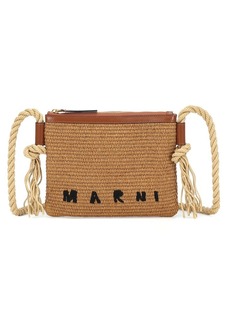 Marni Cotton-blend crossbody bag