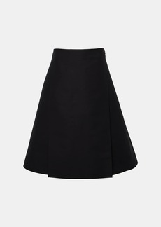 Marni Cotton cady midi skirt