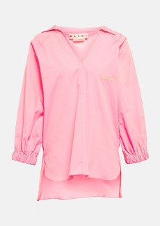 Marni Cotton poplin blouse