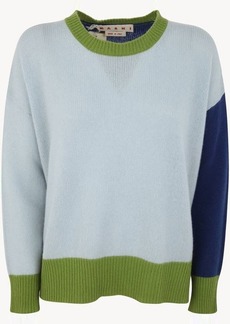 MARNI CREW NECK LONG SLEEVES LOOSE FIT SWEATER CLOTHING