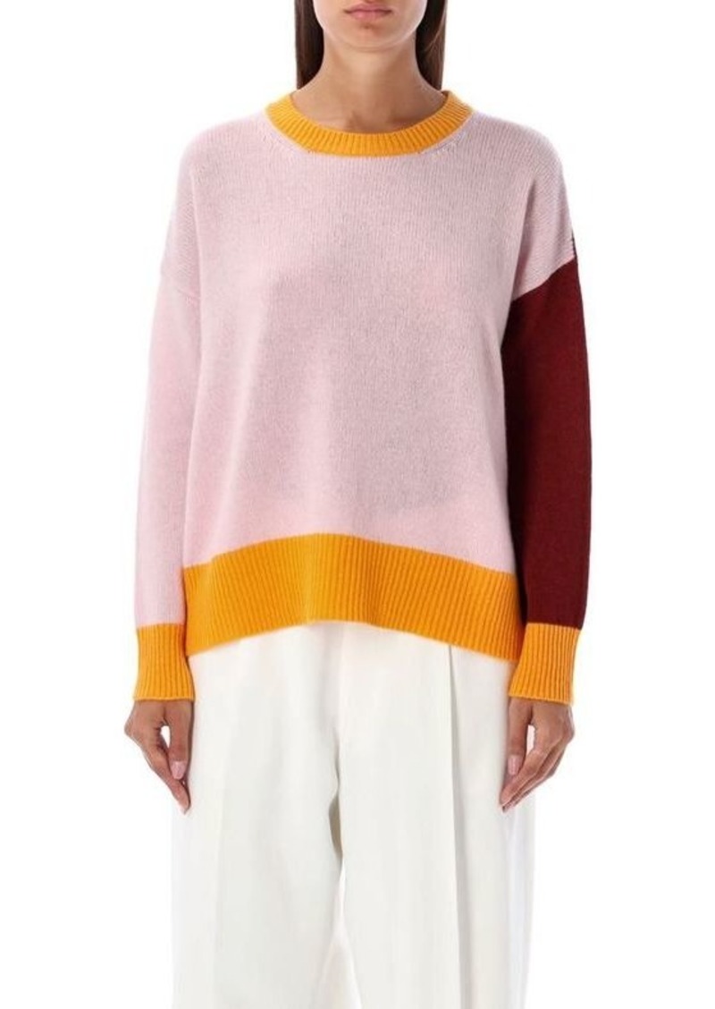 MARNI Crewneck colorblock sweater