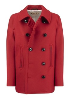 MARNI Double-breasted wool coat