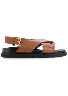 Marni Fussbet criss-cross sandals