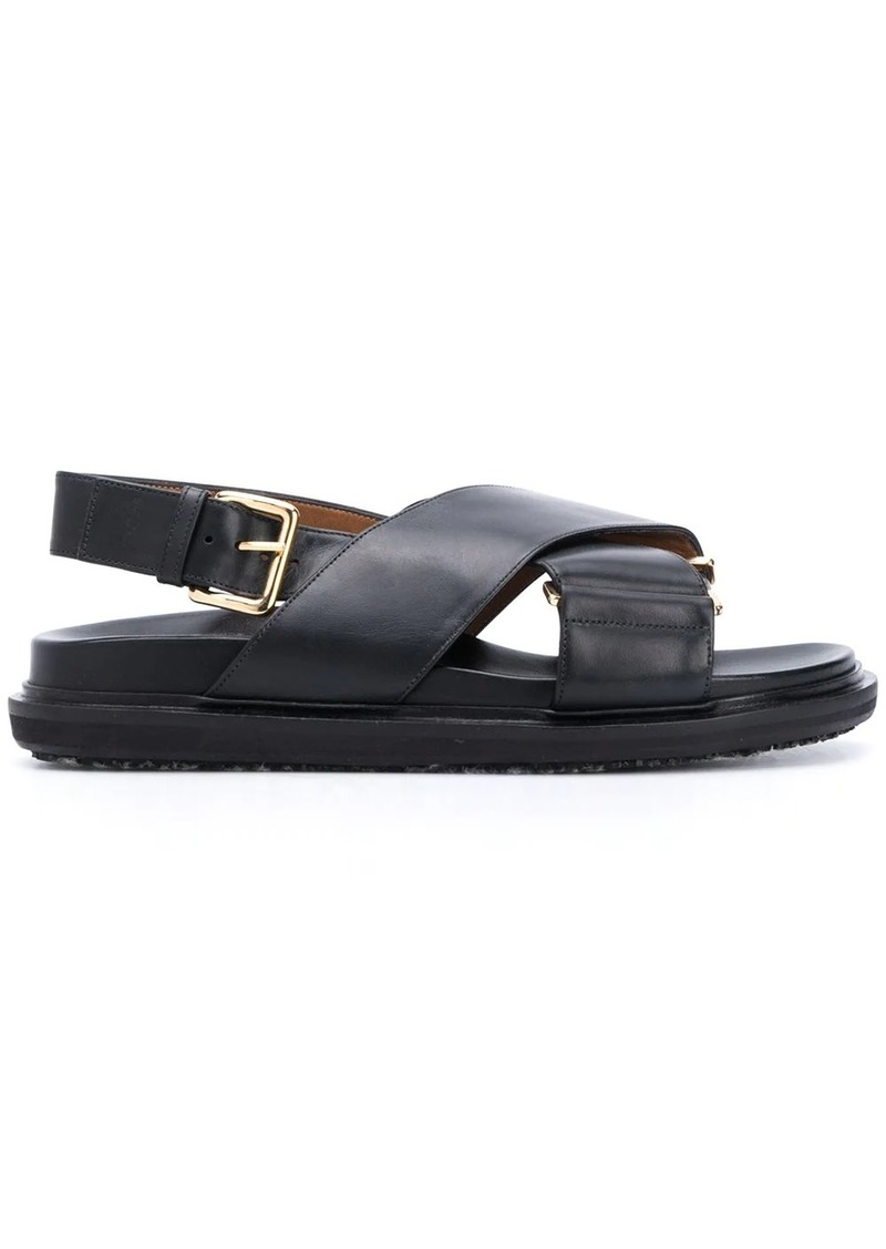 Marni Fussbett criss-cross sandals