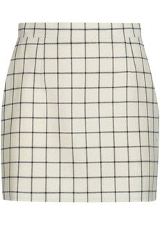 MARNI FITTED CHECKED SKIRT