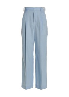 MARNI Front pleat wool trousers