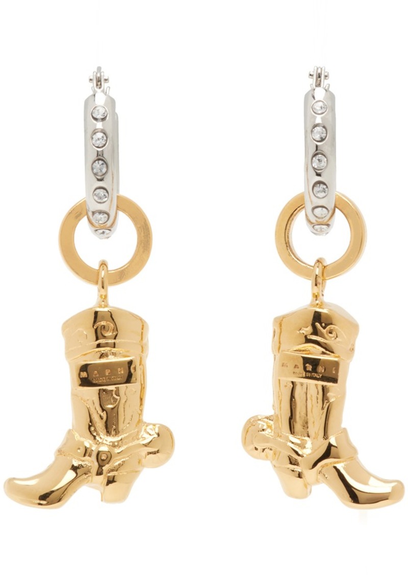 Marni Gold Charm Earrings