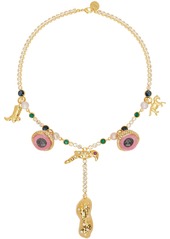 Marni Gold Charm Necklace