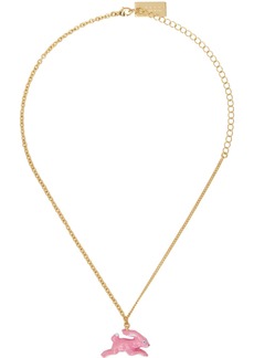Marni Gold Rabbit Pendant Necklace