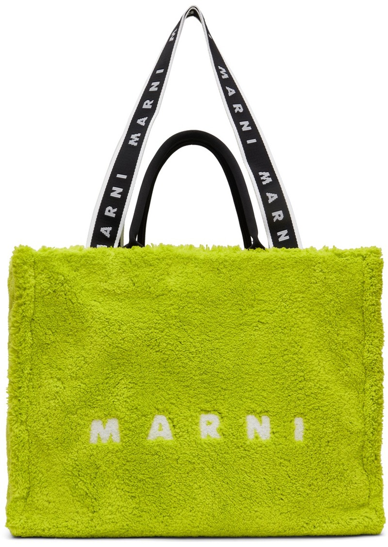 Marni Green East West Tote