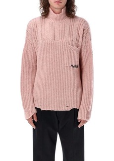 MARNI High-neck knit sweater