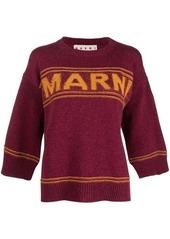 MARNI Intarsia-logo sweater