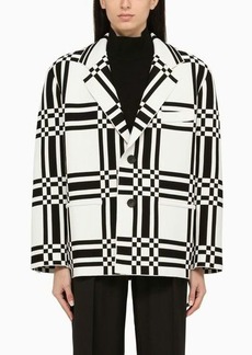 Marni jacket with geometric pattern