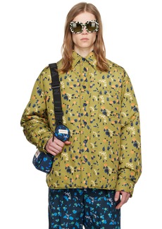 Marni Khaki Printed Jacket