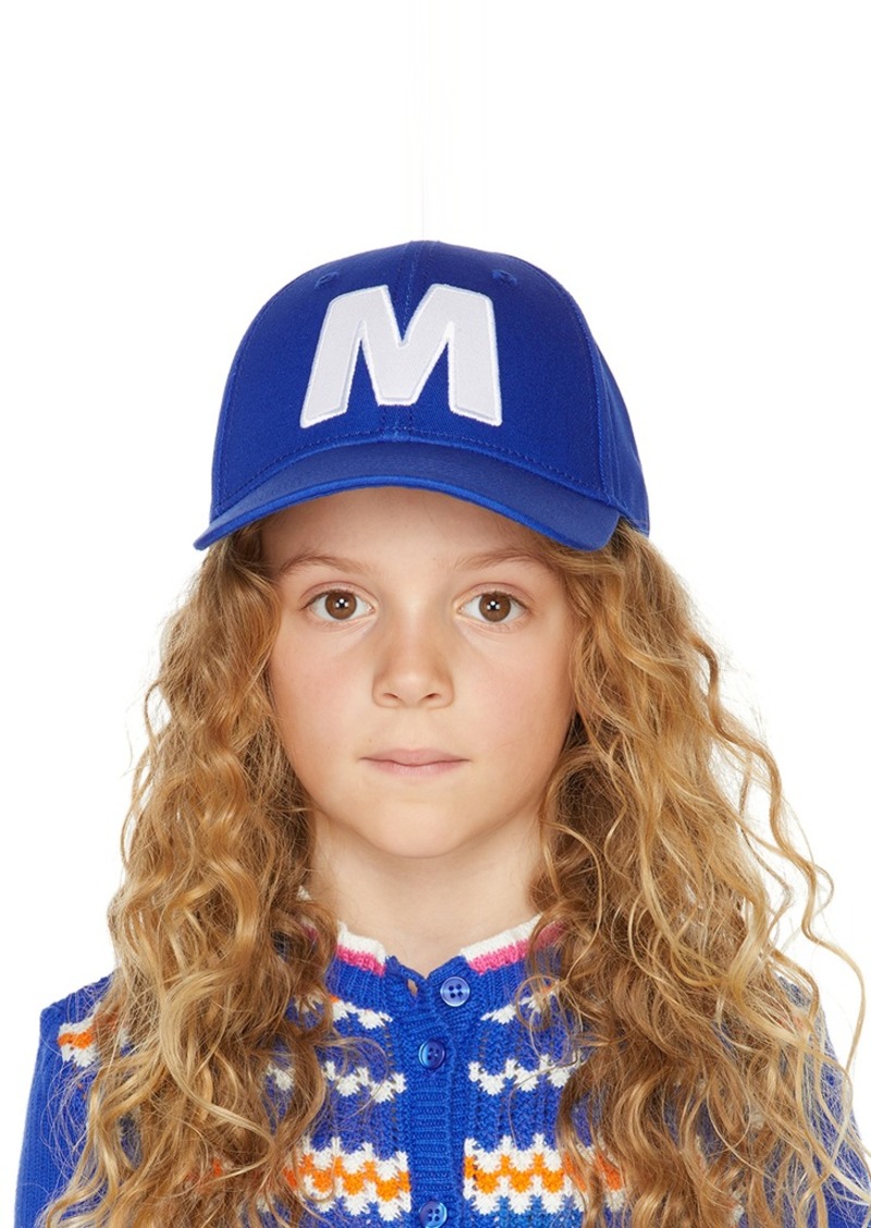 Marni Kids Blue Logo Cap