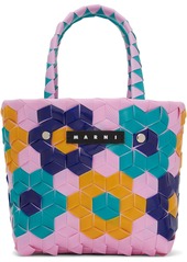 Marni Kids Multicolor Sunflower Tote