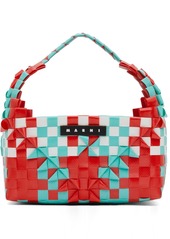 Marni Kids Red Rainbow Tote